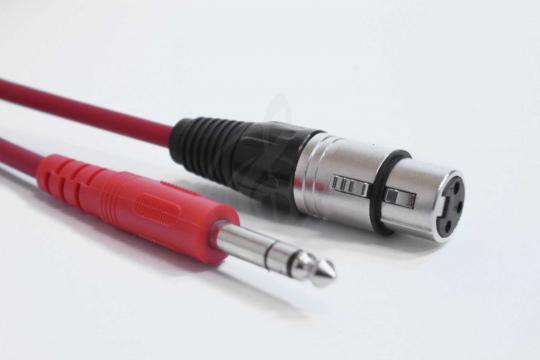 XLR-Jack микрофонный кабель GLORIK MXJ-3 Кабель микрофонный, XLR/JACK-Stereo 3м - фото 2