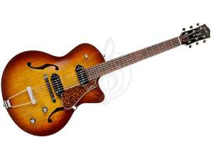 Изображение Полуакустическая электрогитара Godin 5th Avenue CW Kingpin II Cognac Burst