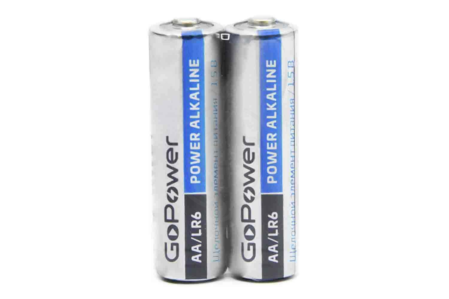  GoPower Super Power Alkaline - Элемент питания AA/LR6 щелочной 1.5В, 2шт - фото 3