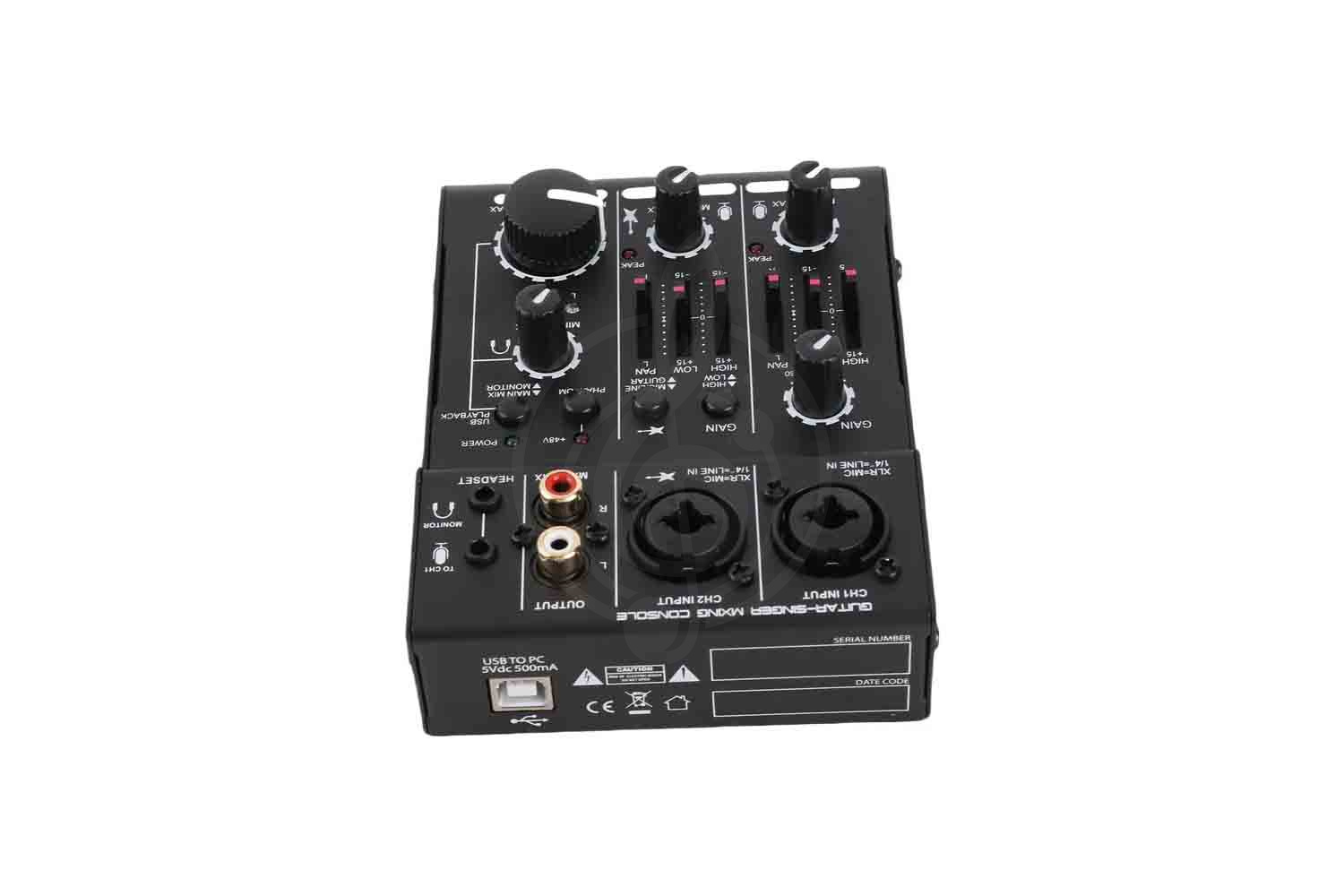 Активный микшер Grand Vox YUEC-2 - Мини-микшер - фото 12