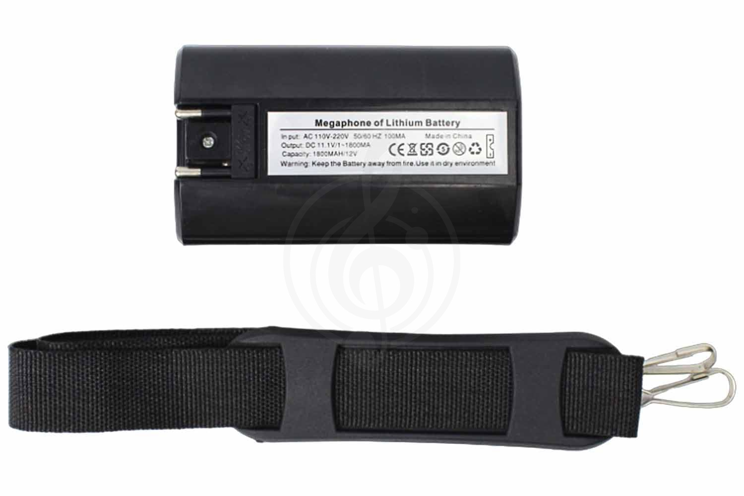 Мегафон громкоговоритель GrandVox ER-66 USB - мегафон ручной 50 W с аккумулятором в комплекте - фото 2