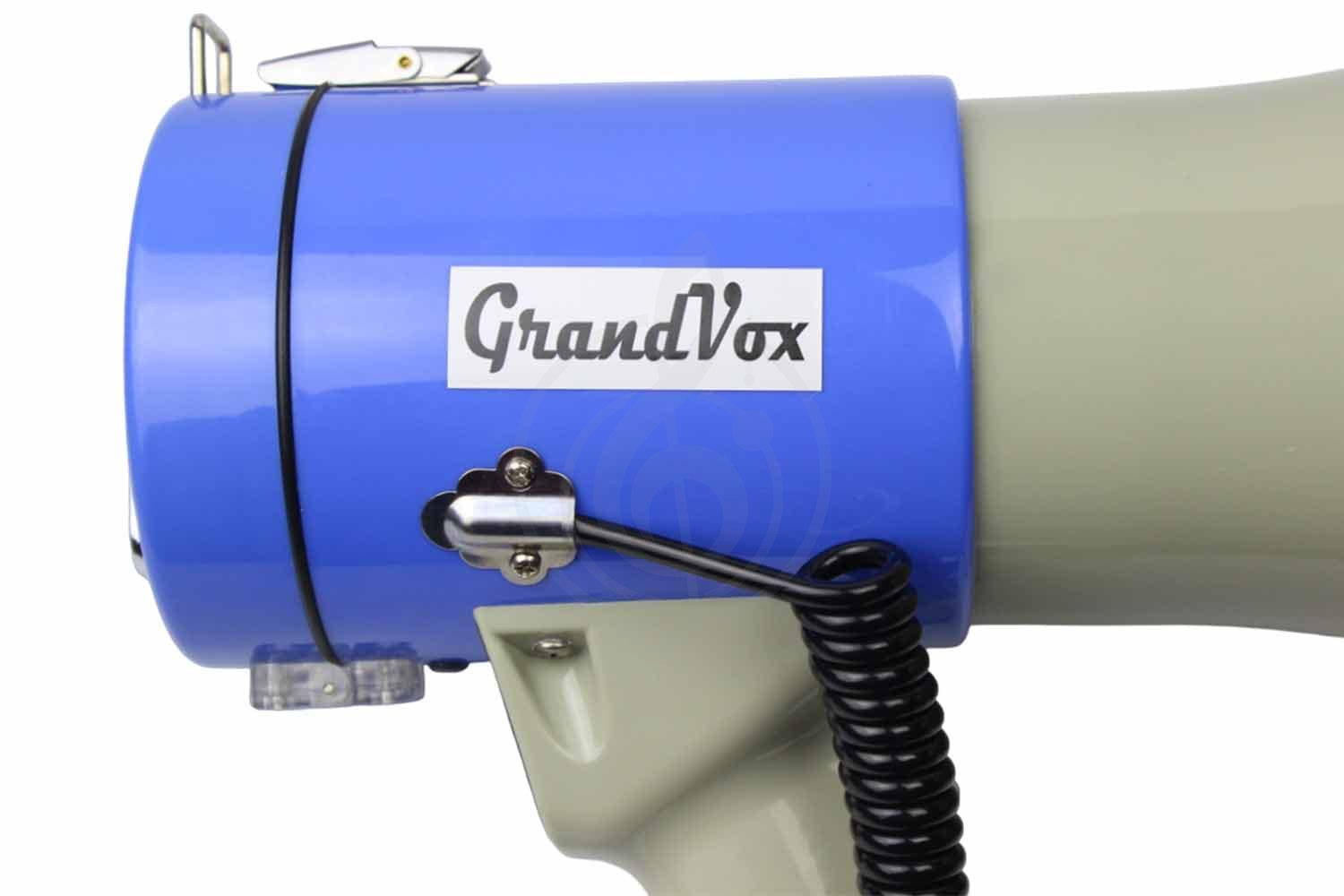 Мегафон громкоговоритель GrandVox ER-66 USB - мегафон ручной 50 W с аккумулятором в комплекте - фото 4