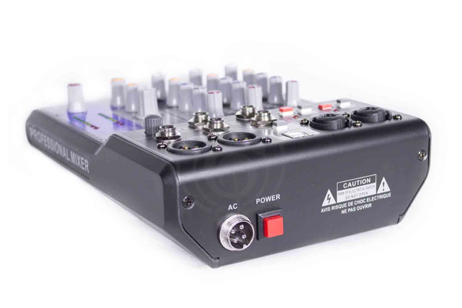 Аналоговый микшер GrandVox MC-04X USB Микшерный пульт аналоговый  - фото 7
