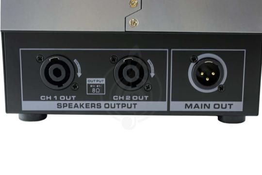 Активный микшер GrandVox MP8X - Активный микшерный пульт с аккумулятором - фото 17