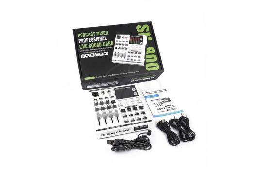 GrandVox SN800 - Микшер для стрима - фото 4 GrandVox SN800 - Микшер для стрима - фото 4