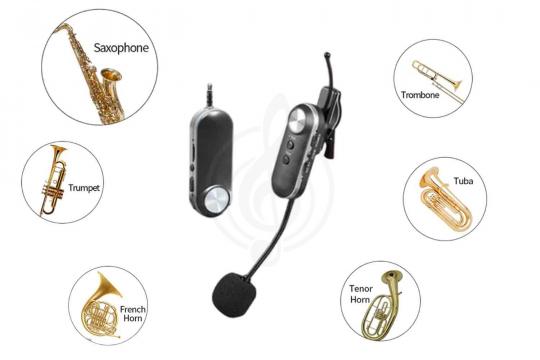 Инструментальная радиосистема GrandVox T-6 Saxophone - Инструментальная радиосистема - фото 6