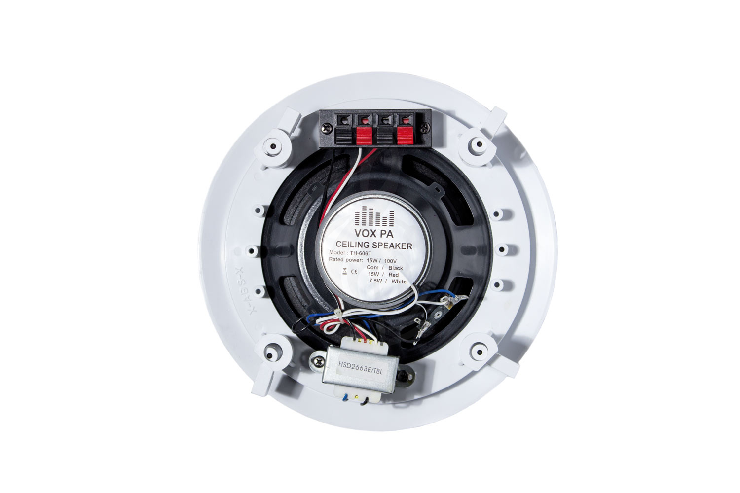 Громкоговоритель потолочный GrandVox TH-606T - Трансляционная акустическая система - фото 2