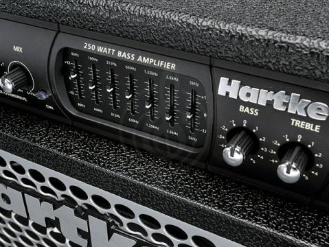 Комбоусилитель для бас-гитары HARTKE HyDrive 115C комбоусилитель 250W, 1х15'' коаксил. драйвер 300W, 1" ВЧ драйвер - фото 3