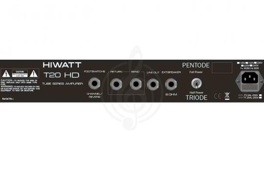 Комбоусилитель для электрогитары HiWatt T20HD - Гитарный усилитель - фото 3