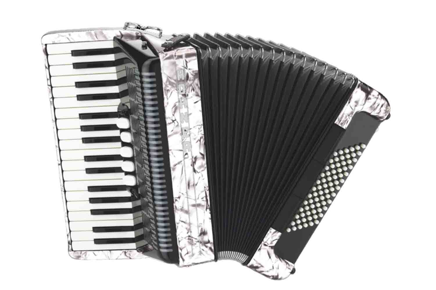 Аккордеон 3/4 Hohner A3861 AMICA III 72 White Аккордеон - фото 1