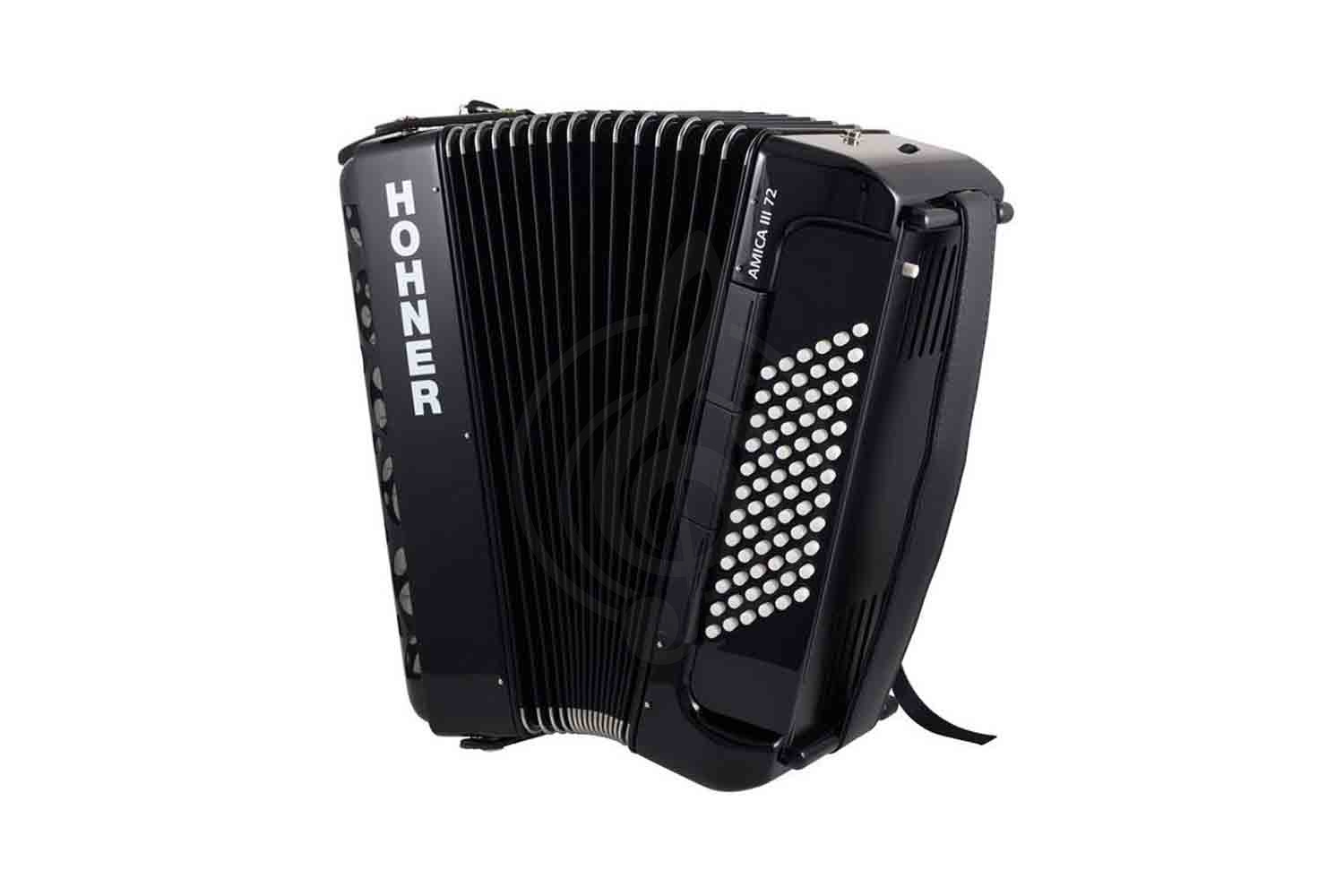 Аккордеон 3/4 Hohner A4362 AMICA III 72 SW/BSTU Аккордеон Hohner - фото 6
