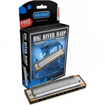 Диатоническая губная гармошка HOHNER Big river harp 590/20 C (M590016X) - Губная гармошка (+ курс уроков) - фото 4