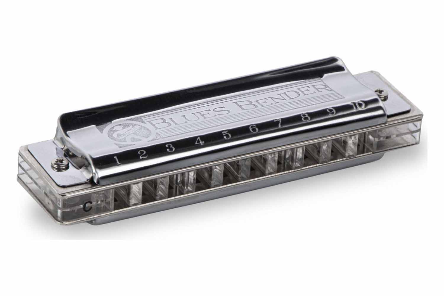 Диатоническая губная гармошка HOHNER Blues Bender C (M58601X) - Диатоническая губная гармошка - фото 1