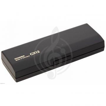 HOHNER CX 12 Black 7545/48 A - Хроматическая губная гармошка - фото 2 Хроматическая губная гармошка HOHNER CX 12 Black 7545/48 A - Хроматическая губная гармошка - фото 2