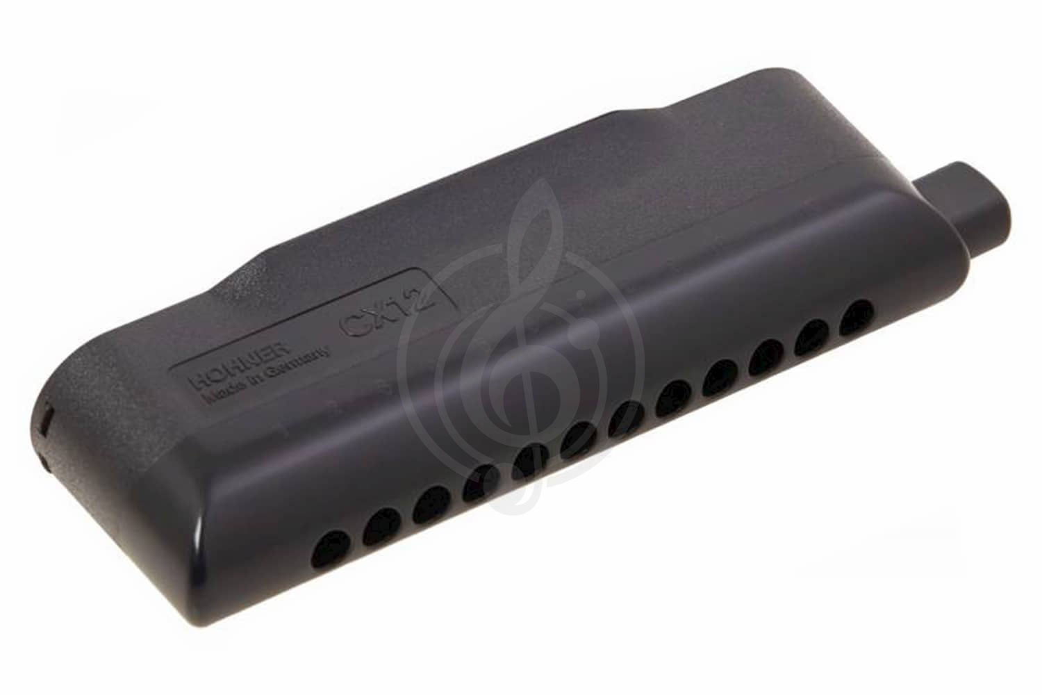 Хроматическая губная гармошка HOHNER CX 12 Black 7545/48 D - Хроматическая губная гармошка - фото 1
