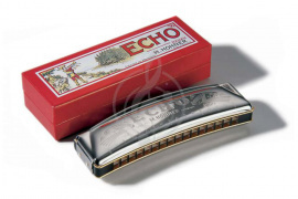 Изображение Октавная губная гармошка Hohner Echo 1493/32 C