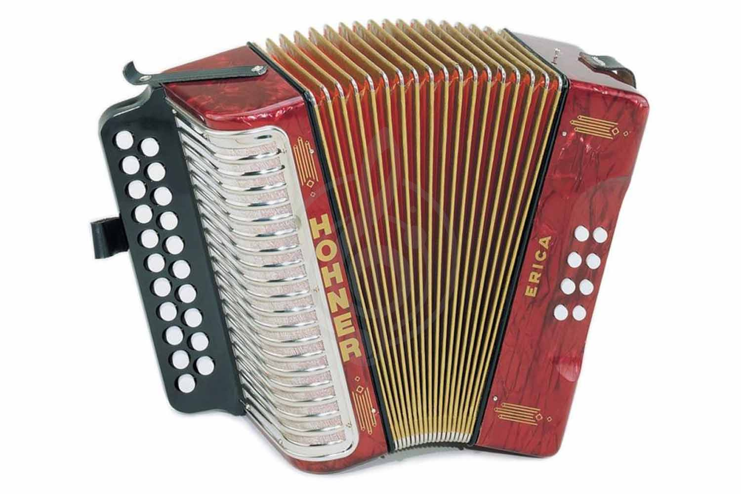 Аккордеон 1/2 HOHNER Erica 1600/2 GC - Аккордеон диатонический Хонер - фото 1