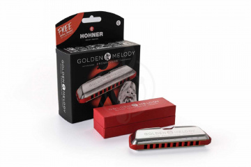 Диатоническая губная гармошка Hohner Golden Melody Progressive C-major (M54401x ) - Диатоническая губная гармошка - фото 2