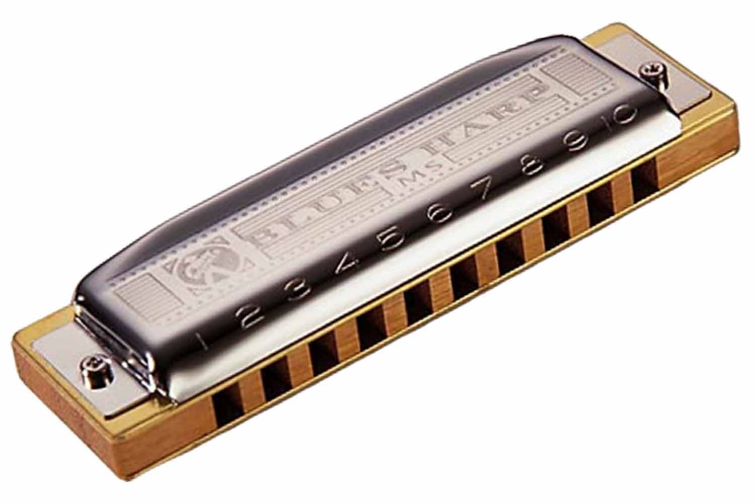 Диатоническая губная гармошка HOHNER M533016X - Blues Harp C-major Губная гармошка (+ курс уроков) - фото 1