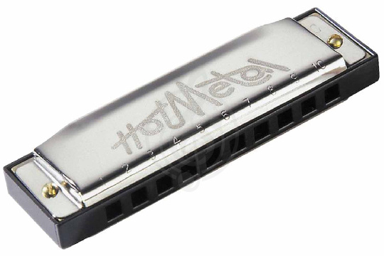 HOHNER M57206x Hot Metal F-major Губная гармошка (+ курс уроков) - фото 1 Диатоническая губная гармошка HOHNER M57206x Hot Metal F-major Губная гармошка (+ курс уроков) - фото 1