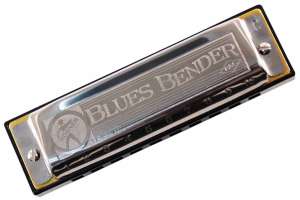 Изображение HOHNER M58501x Blues Bender C-major Губная гармошка (+ курс уроков)
