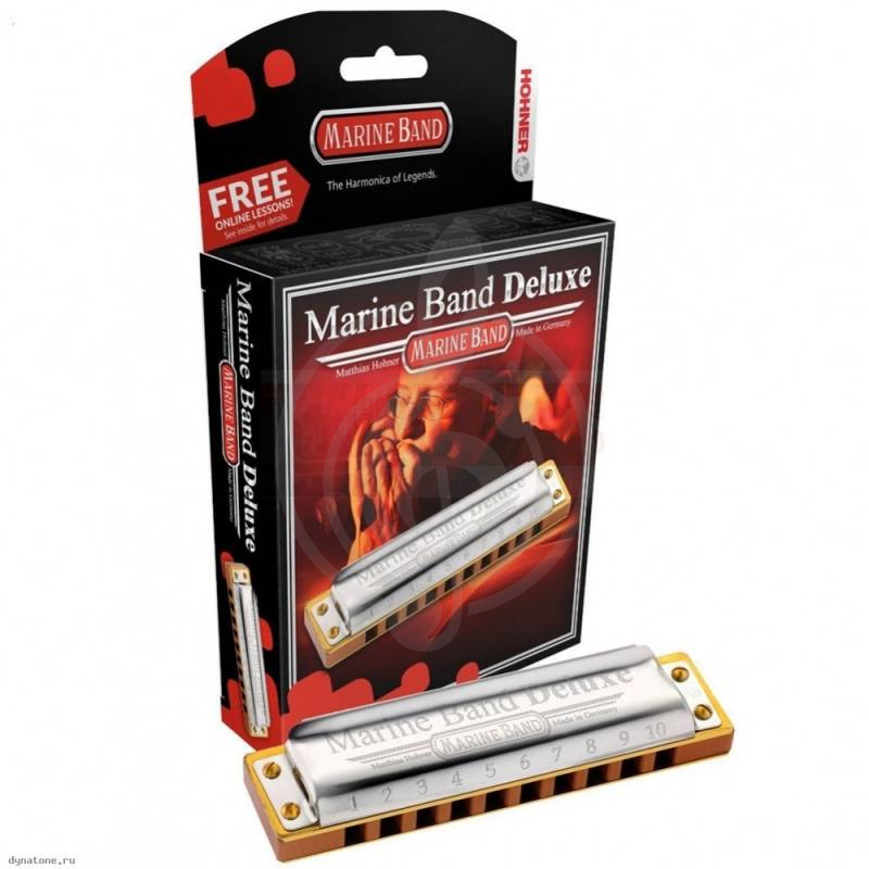 Диатоническая губная гармошка HOHNER Marine Band Deluxe 2005/20 Ab - Губная гармоника диатоническая Хонер - фото 1