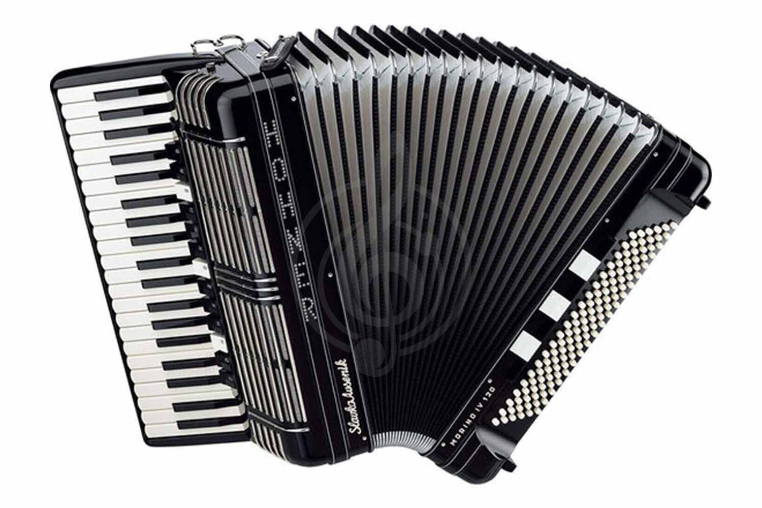 Аккордеон 4/4 HOHNER Morino+ IV 120 black - Аккордеон 4/4 Хонер - фото 1