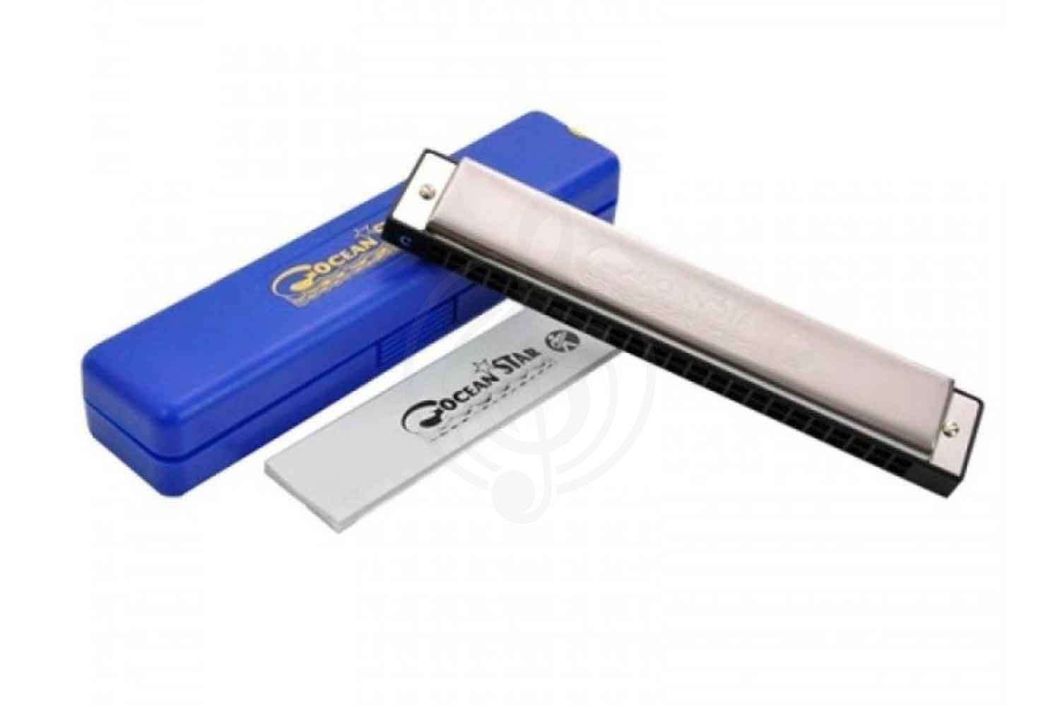 Тремоло губные гармошки Hohner Ocean Star 2540/48 C - Губная гармошка - фото 5