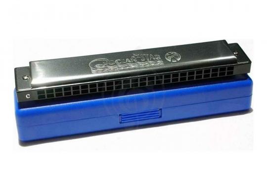 Тремоло губные гармошки Hohner Ocean Star 2540/48 C - Губная гармошка - фото 4