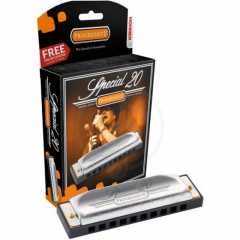 Диатоническая губная гармошка HOHNER Special 20 560/20 C (M560016X) - губная гармоника Richter Classic (+ курс уроков) - фото 2