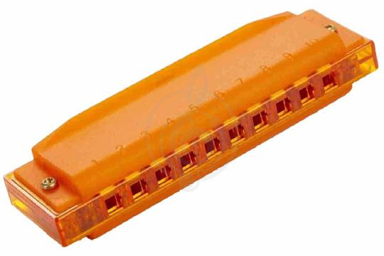 Изображение Детская губная гармошка Hohner Translucent Orange M1110O