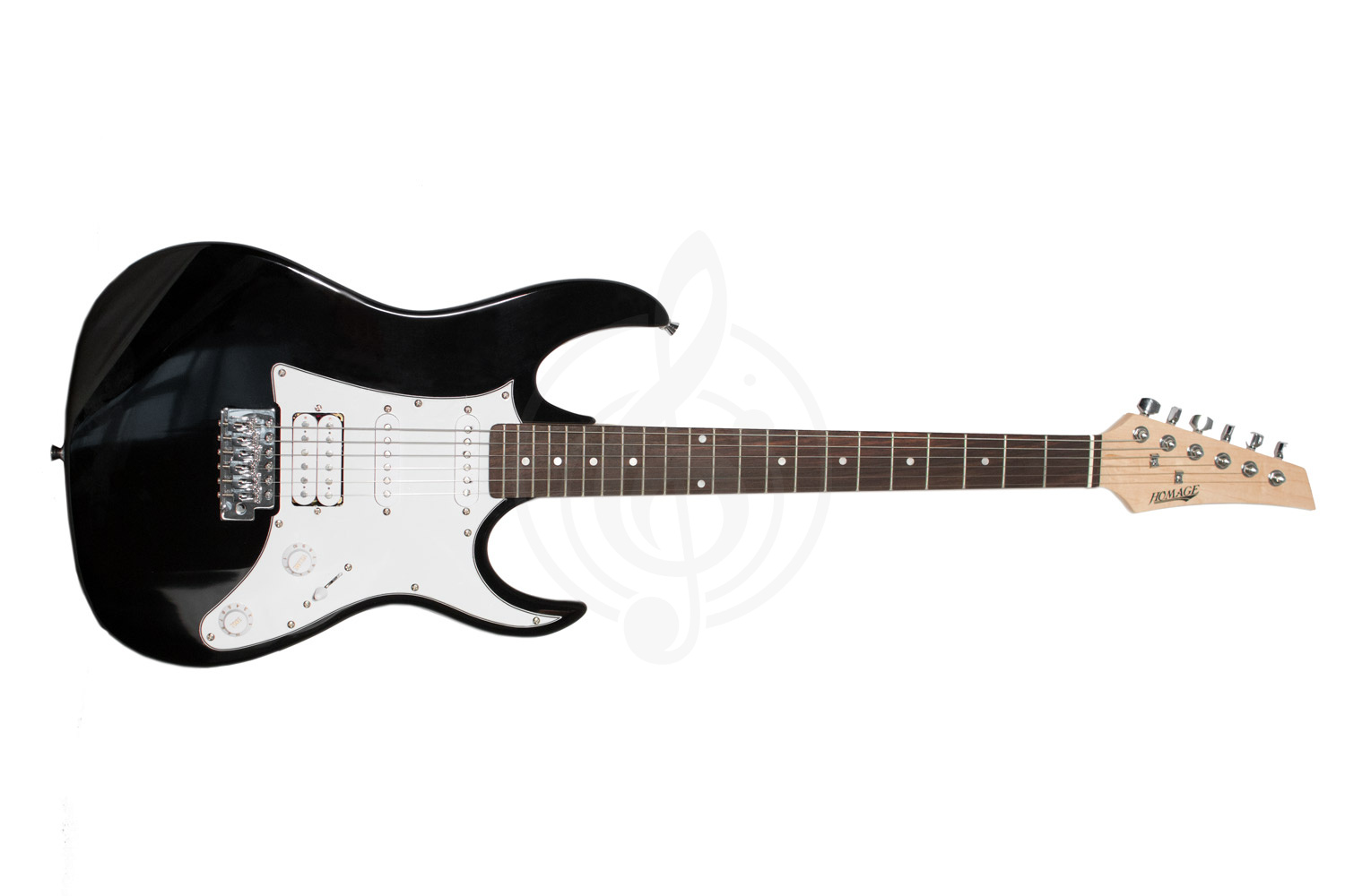 Электрогитара Superstrat Homage HEG340BK - электрогитара  - фото 2