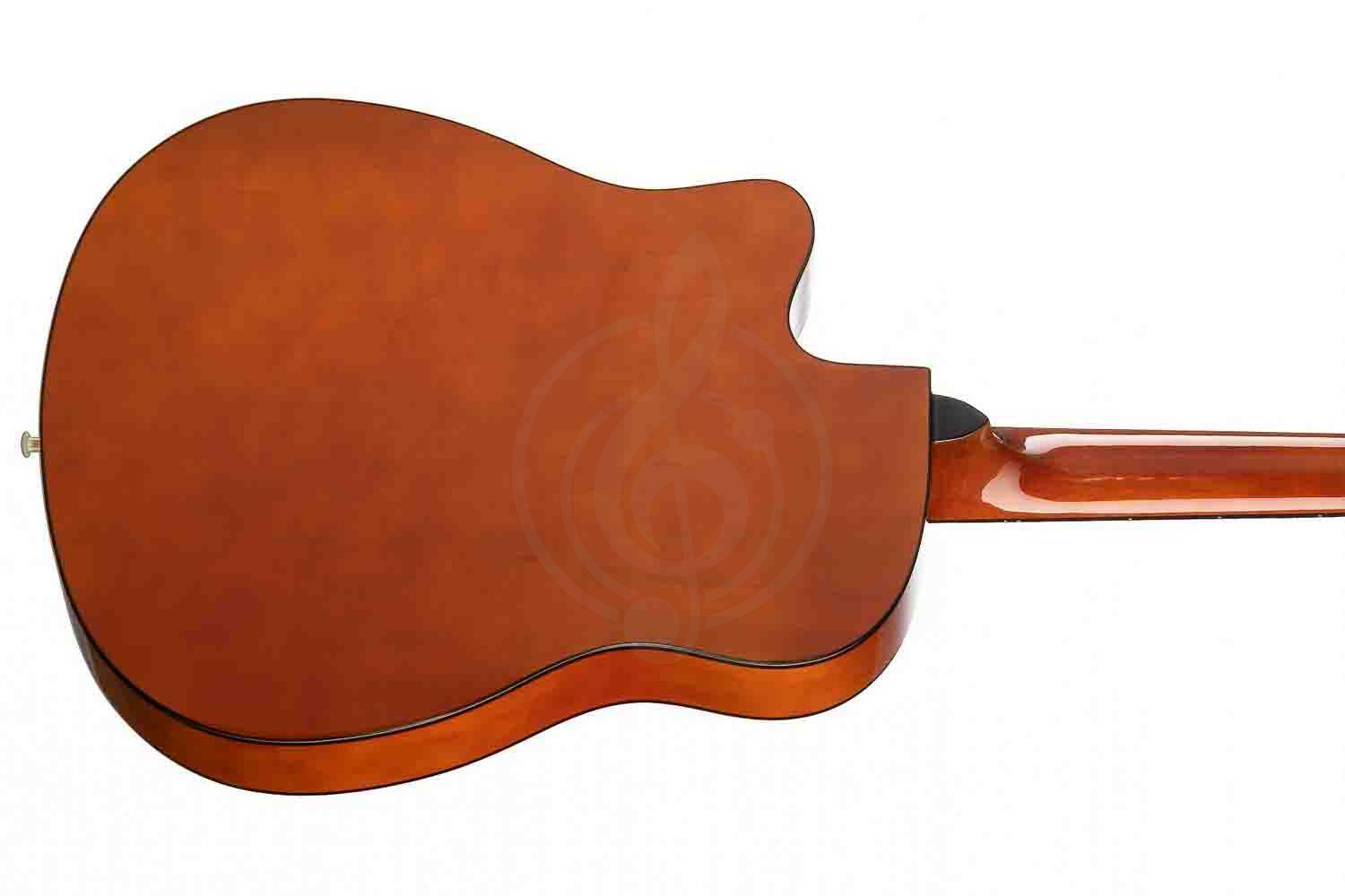 Акустическая гитара HOMAGE LF-3800CT-SB Фольковая 6-струнная гитара 38" с вырезом - фото 6