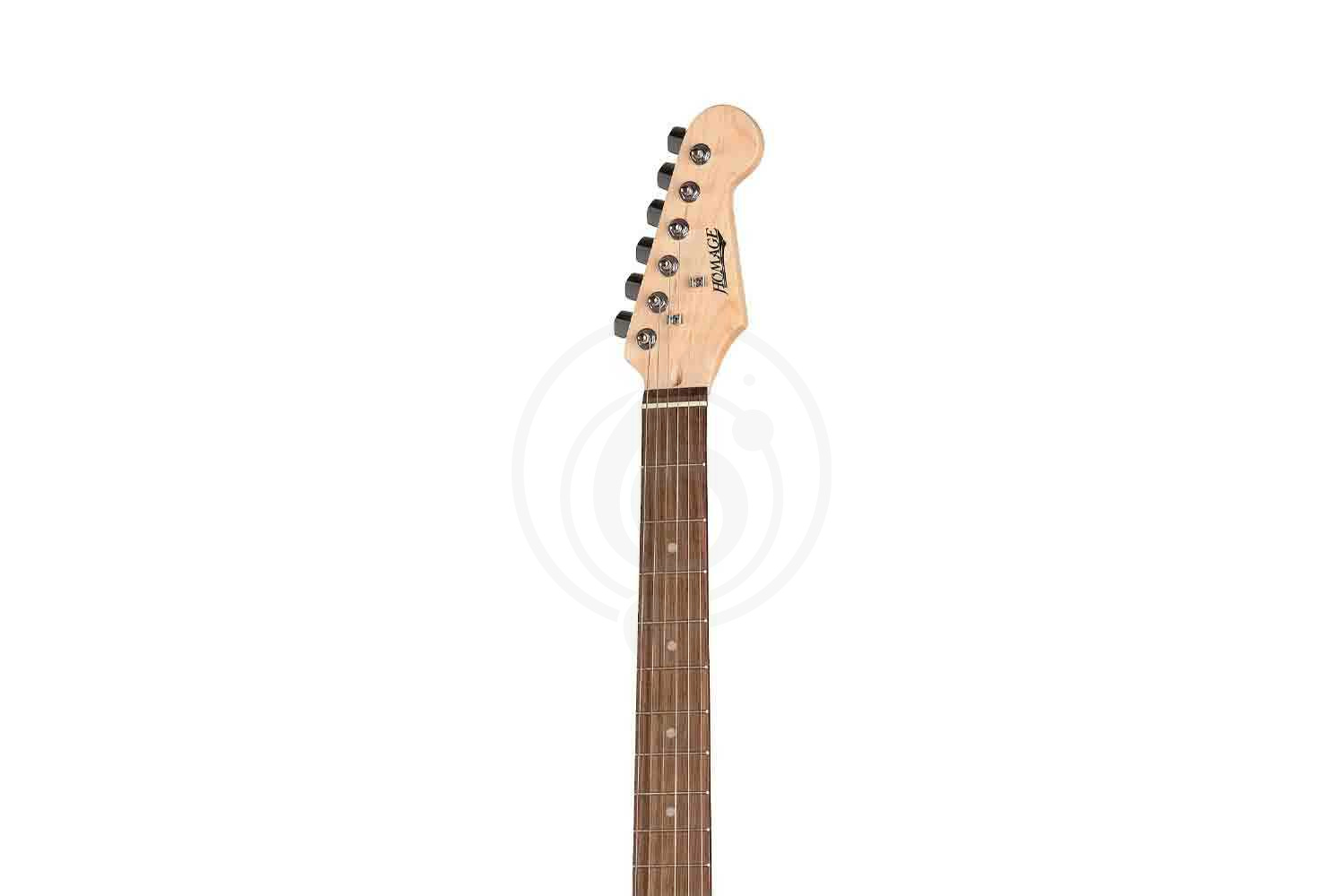 Электрогитара Stratocaster Homage SET-HEG310BK - Комплект электрогитары, комбоусилителя, аксессуаров, черный - фото 3