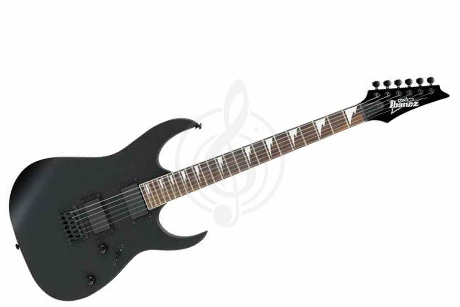 Электрогитара Superstrat IBANEZ GIO GRG121DX-BKF BLACK FLAT - Электрогитара - фото 1