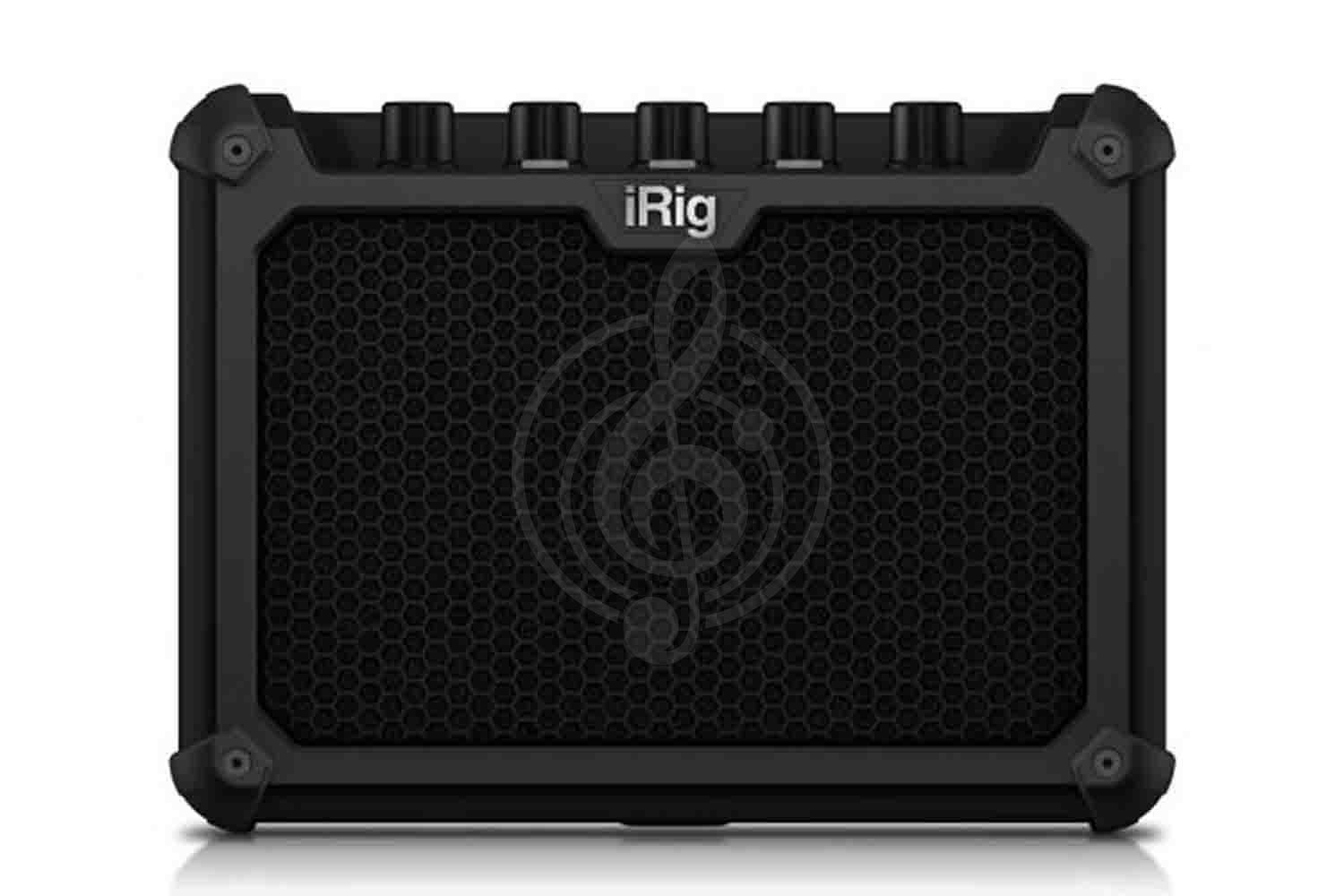 Комбоусилитель для электрогитары IK MULTIMEDIA iRig Micro Amp -  Портативный гитарный усилитель - фото 1