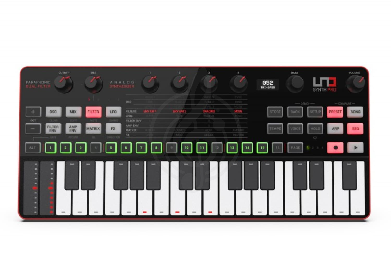 Аналоговый синтезатор IK Multimedia UNO-SYNTHPRODT - Синтезатор, 32 клавиши - фото 2