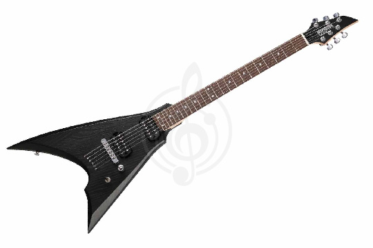 Электрогитара Flying V Inspector Inspector-Varm-6-black - Электрогитара - фото 1