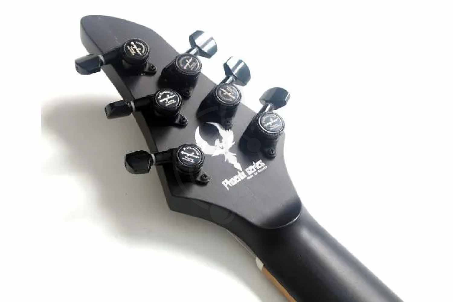 Электрогитара Superstrat Inspector Phoenix-6-TN-black - Электрогитара - фото 2