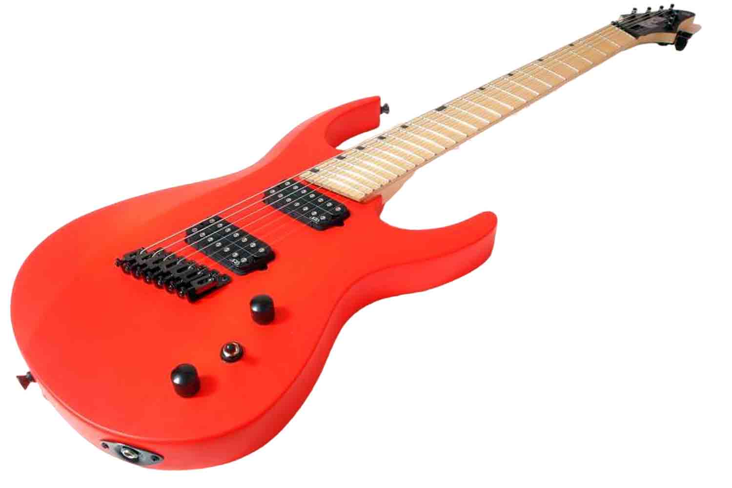 Электрогитара Superstrat Inspector Phoenix-7-multiscale-red - Электрогитара 7-струнная мультимензурная, красная - фото 1