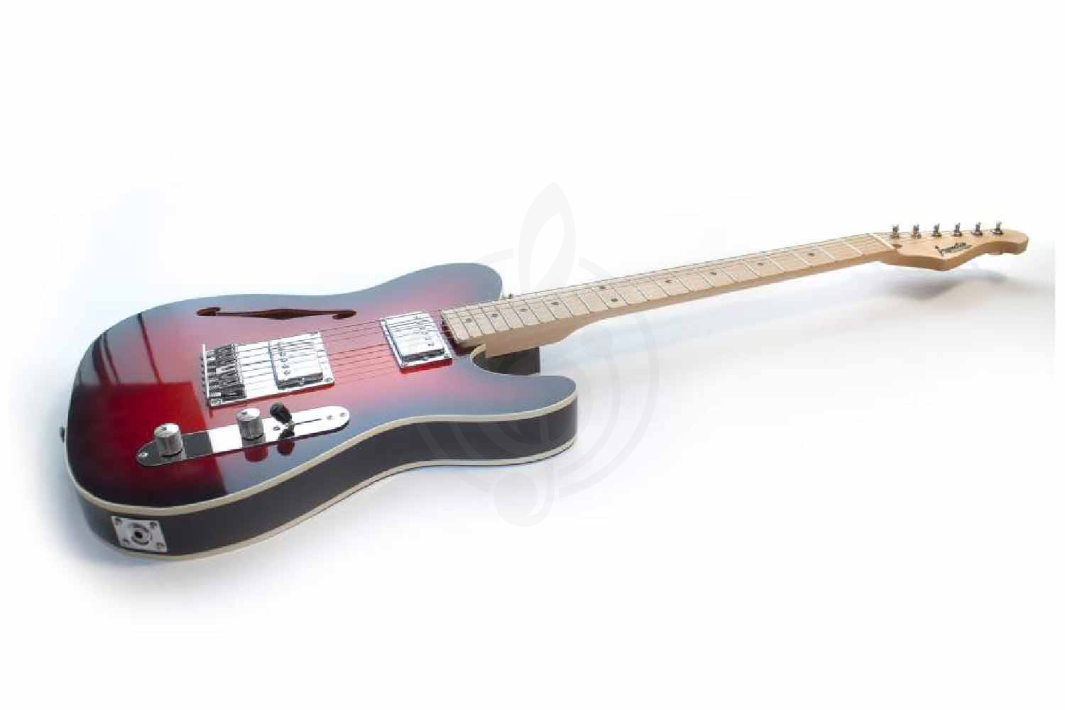 Электрогитара Telecaster Inspector TT-Semi-redburst - Электрогитара - фото 4