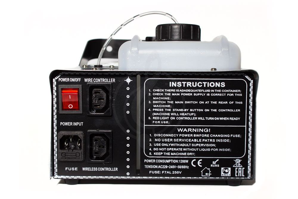 Ггенератор дыма Involight FM1200 Генератор дыма 1200 Вт - фото 6
