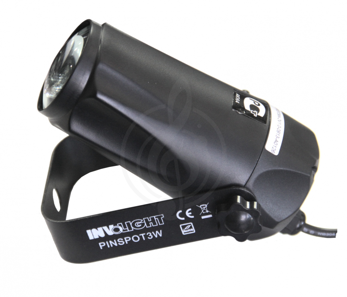 Зеркальный шар Involight PINSPOT3W - узконаправленный светодиодный прожектор 3 Вт - фото 2