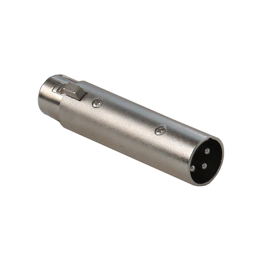 Переходник XLR - XLR Invotone AD355 - переходник 3P XLR папа - 3P XLR мама - фото 1