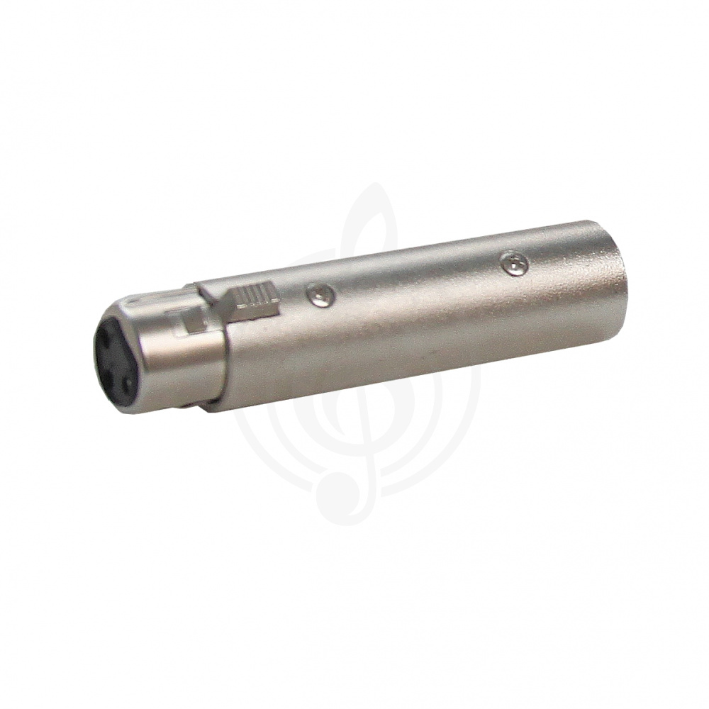 Переходник XLR - XLR Invotone AD355 - переходник 3P XLR папа - 3P XLR мама - фото 2