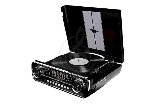 ION AUDIO MUSTANG LP BK - Виниловый проигрыватель - фото 1 Виниловый проигрыватель ION AUDIO MUSTANG LP BK - Виниловый проигрыватель - фото 1