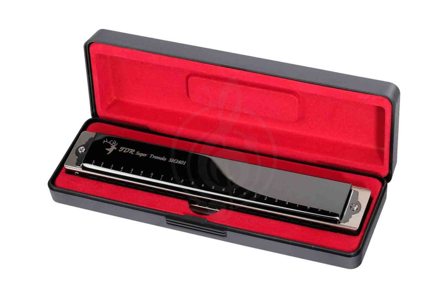 Тремоло губные гармошки JDR HS2401BK - Губная гармошка - фото 5