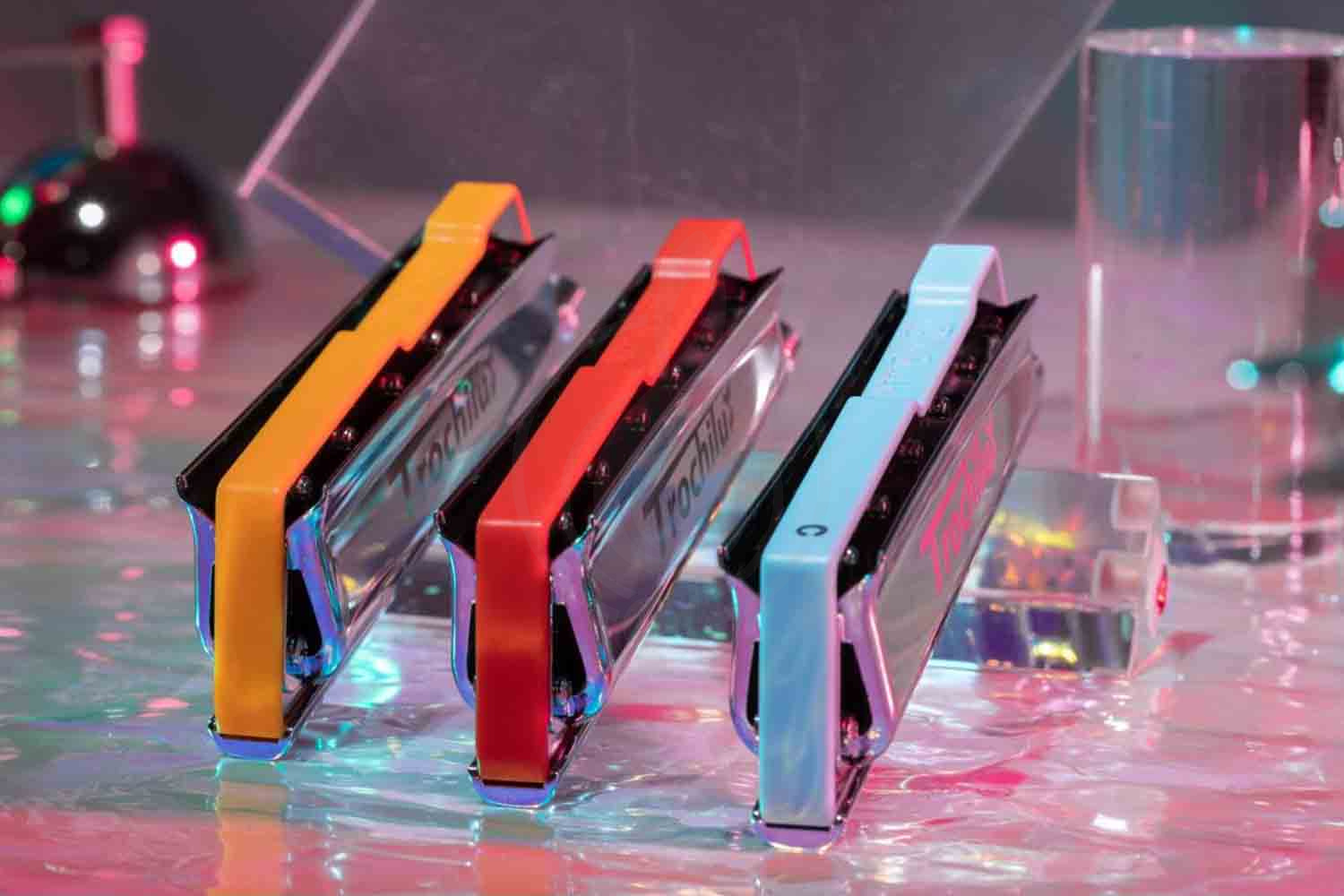 Хроматическая губная гармошка JDR Trochilus-Red Pop - Губная гармошка - фото 8