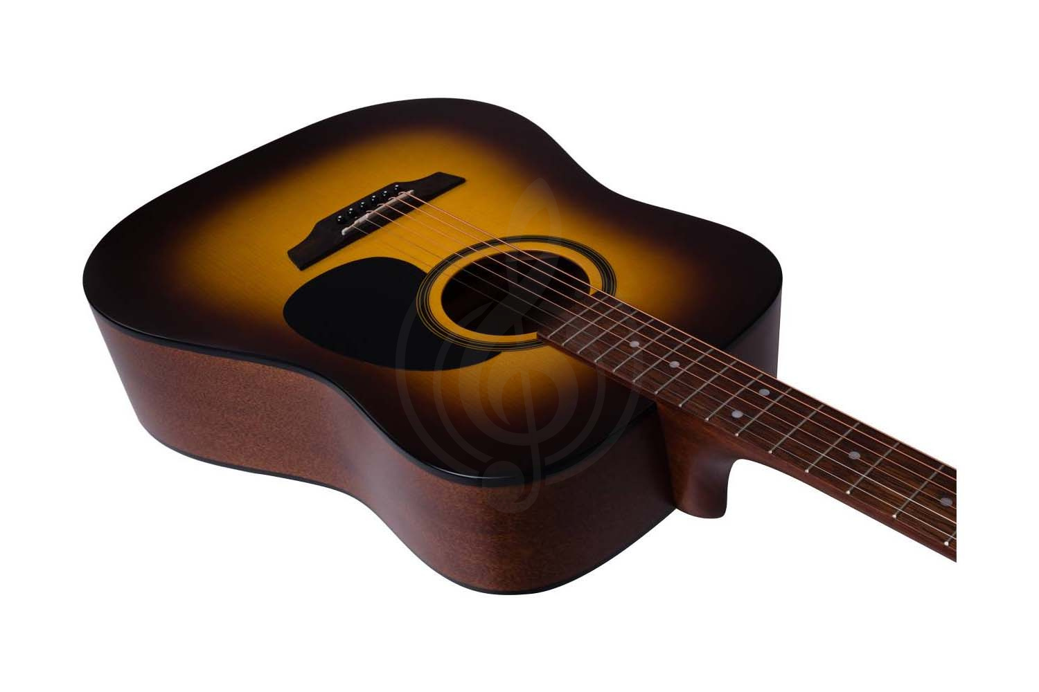 Акустическая гитара JET JD-255 SSB - Гитара акустическая - фото 3