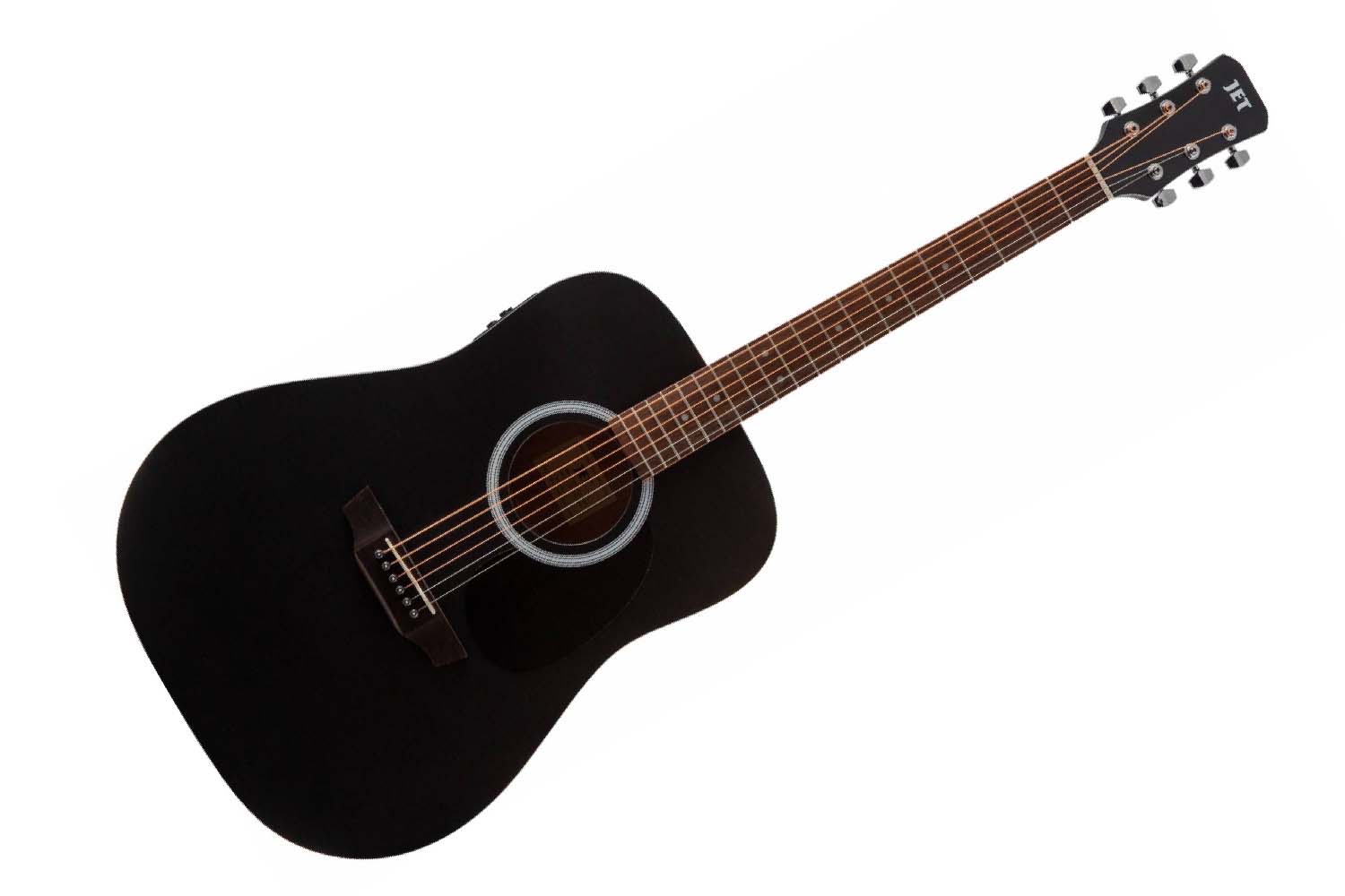 Электроакустическая гитара JET JDE-255 BKS - Гитара электроакустическая - фото 1